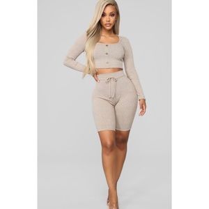 Biker Short & Top Set